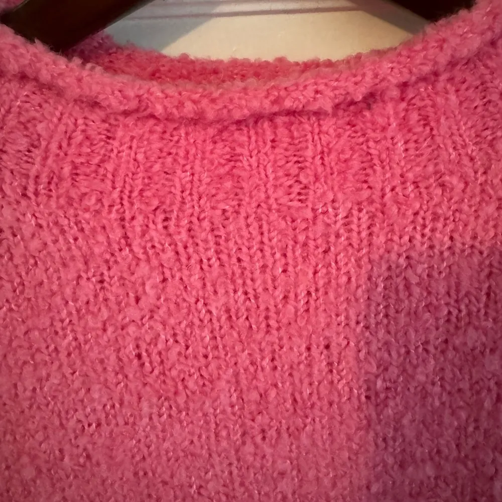 J. Crew Factory Women’s Mock Neck Sweater, extra soft yarn, Pink, Medium Pink - Image 4