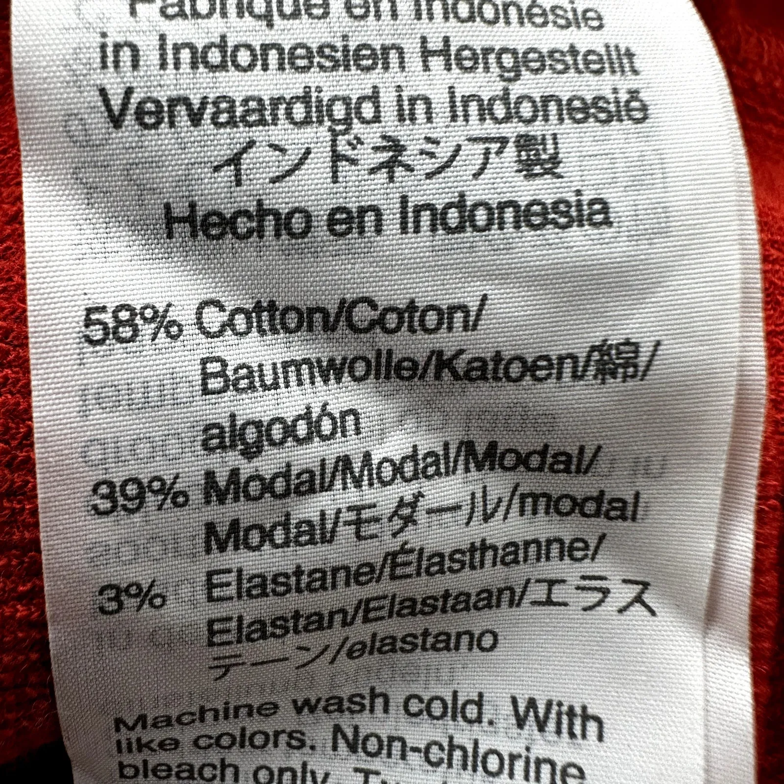 Madewell Westville Tank Top Slim Fit High Neck Fitted Knit Himalayan Orange XS - Image 4