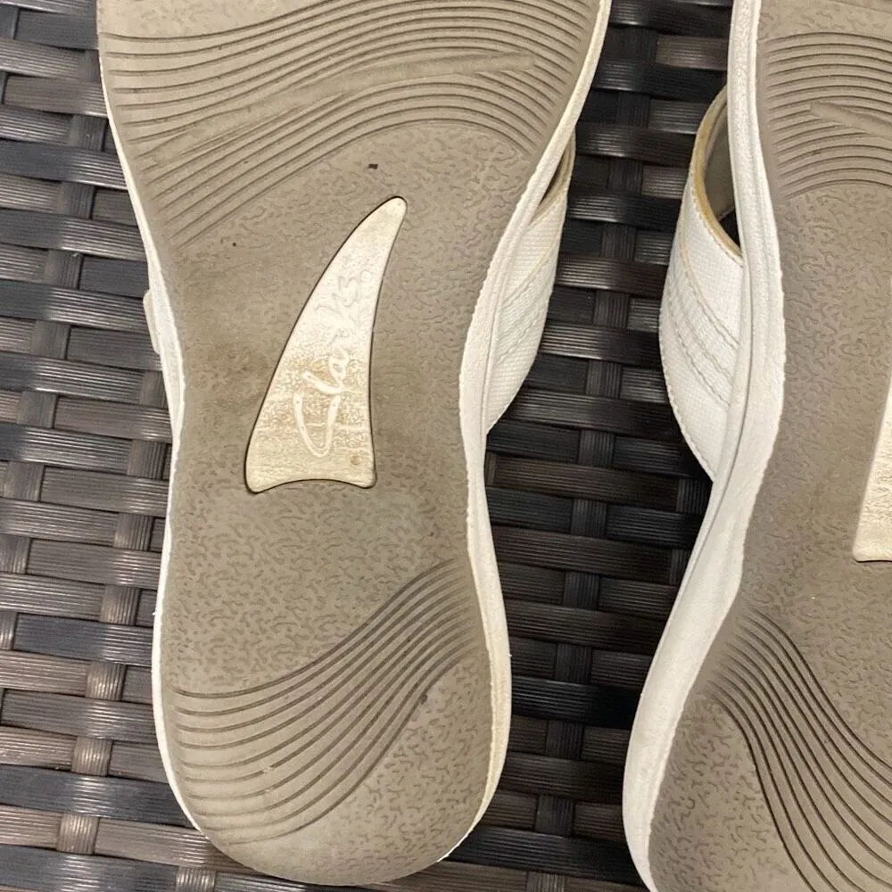 Clarks cloud stepper sandals women’s size 9 - Image 8