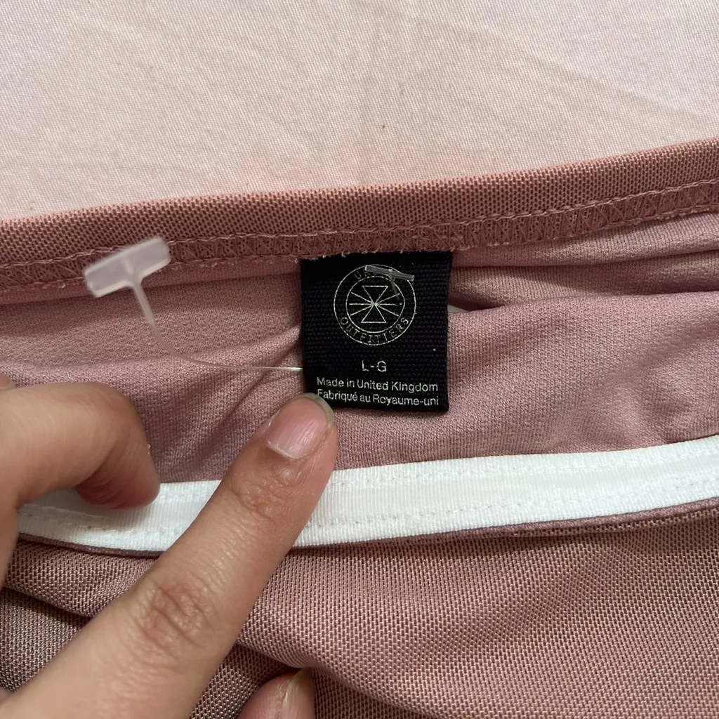 Urban Outfitters Brown Asymmetrical Maxi Dress with Slit - Image 2