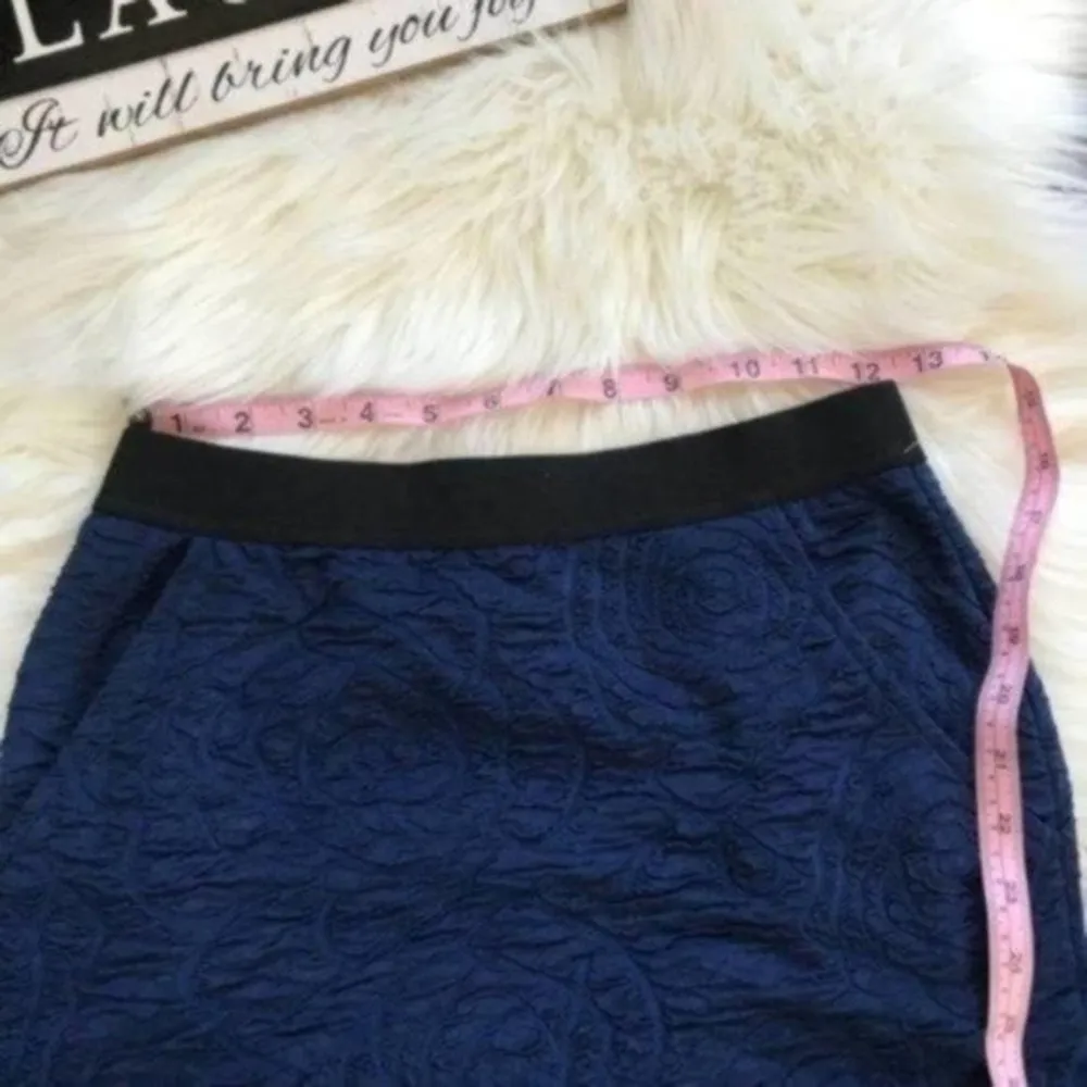 Urban Outfitters Blue Floral  Vintage Mini Skirt Size S - Image 6