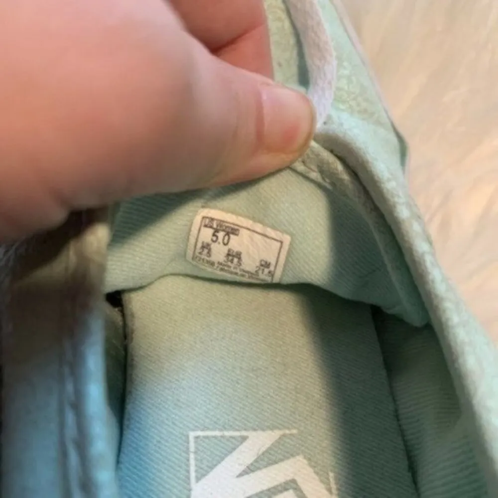 Vans  Classic Sneaker Mint Green Mandala Print - Image 6