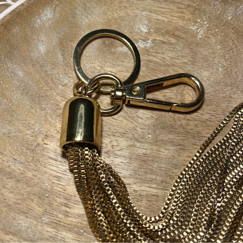 Gold Chain Dangle Keychain - Image 5