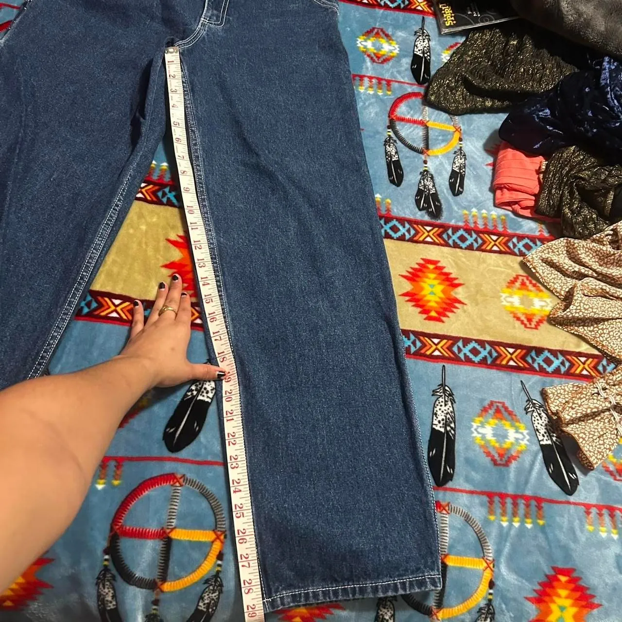 Brandy Melville Painter Jeans/ cargo pants sz M - Image 3