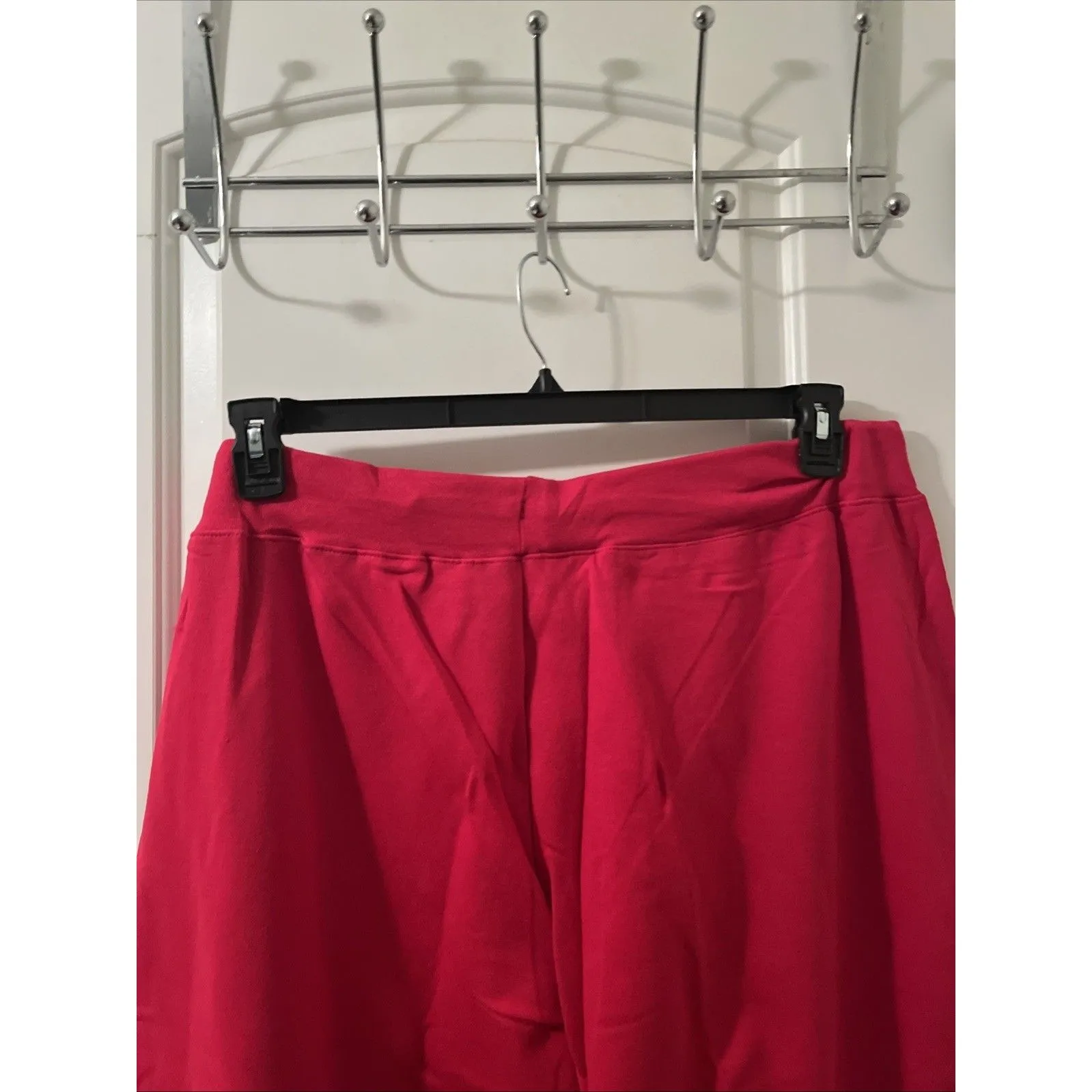 Hanes Women's Open Leg Bottom Fleece Sweatpants Size 3XL 24-26 Red - Image 10