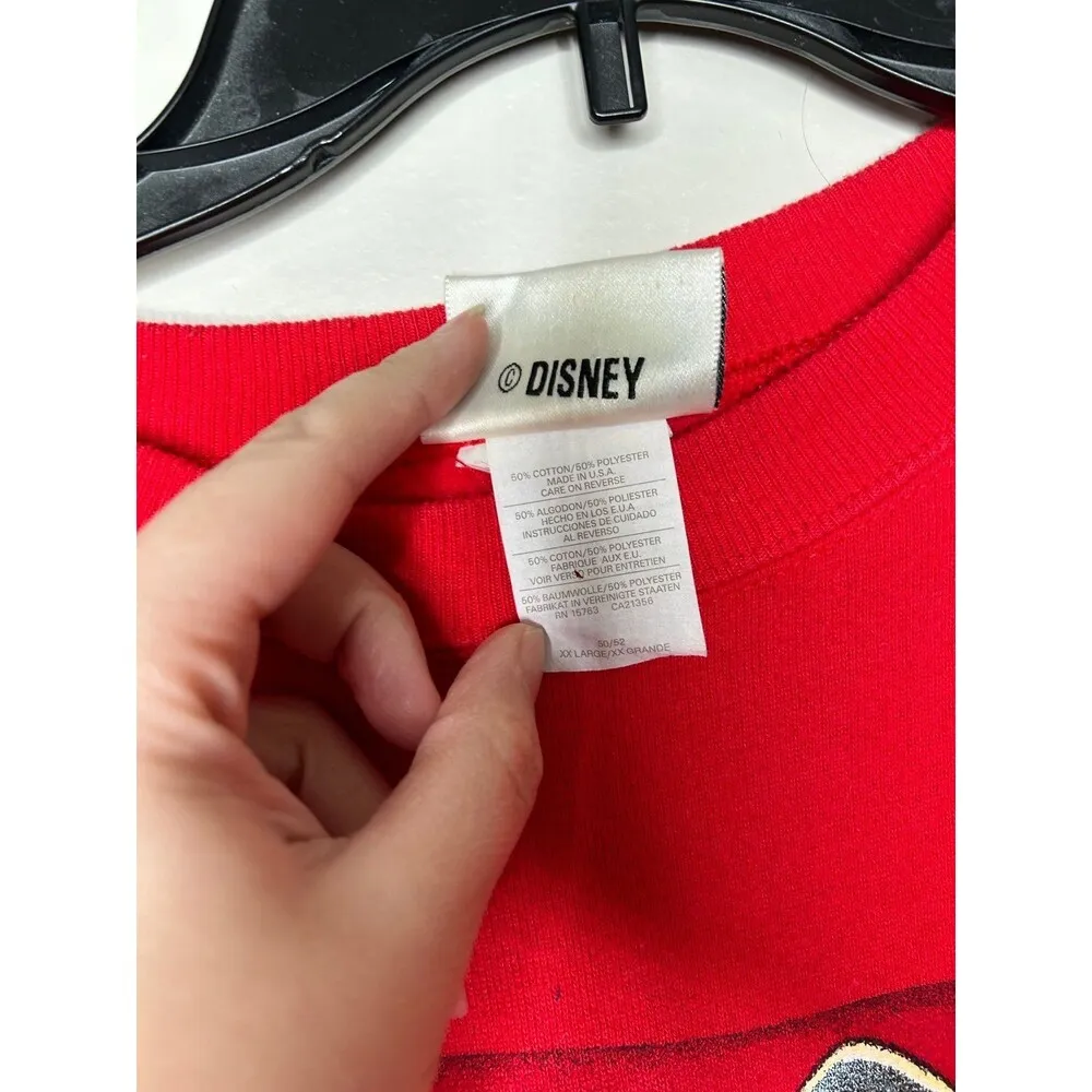 Vintage y2k 2000s disney 101 dalmations sweatshirt xxl - Image 3