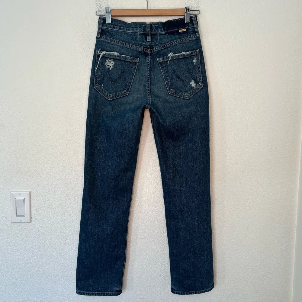 Mother Superior The Pixie Tomcat Ankle jeans Born To Bite 24 Blue - Image 12