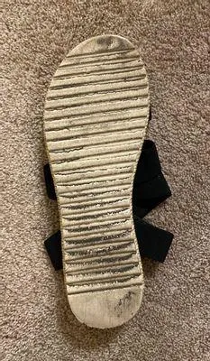 Aloha Island Platform Sandals Black Size 10 - Image 3