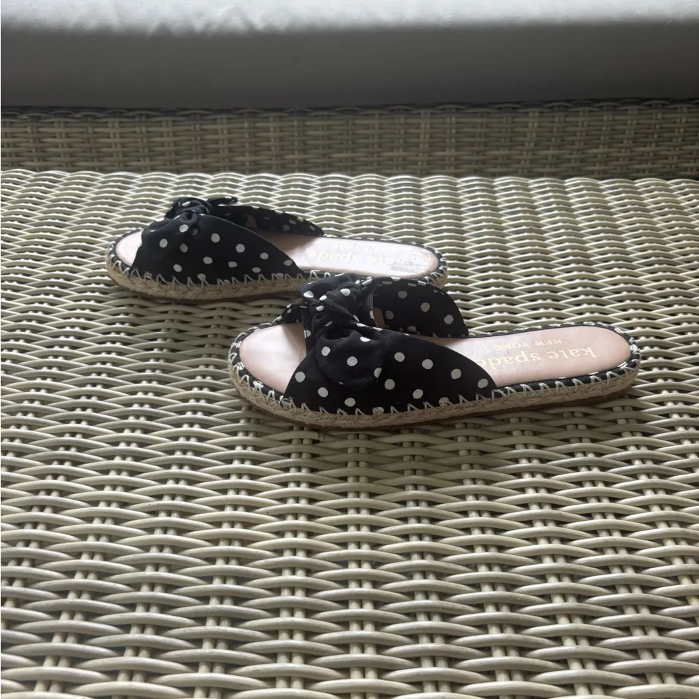 Kate Spade‎ New York Saltie Shore Sandals 9 coastal preppie resort workwear - Image 4