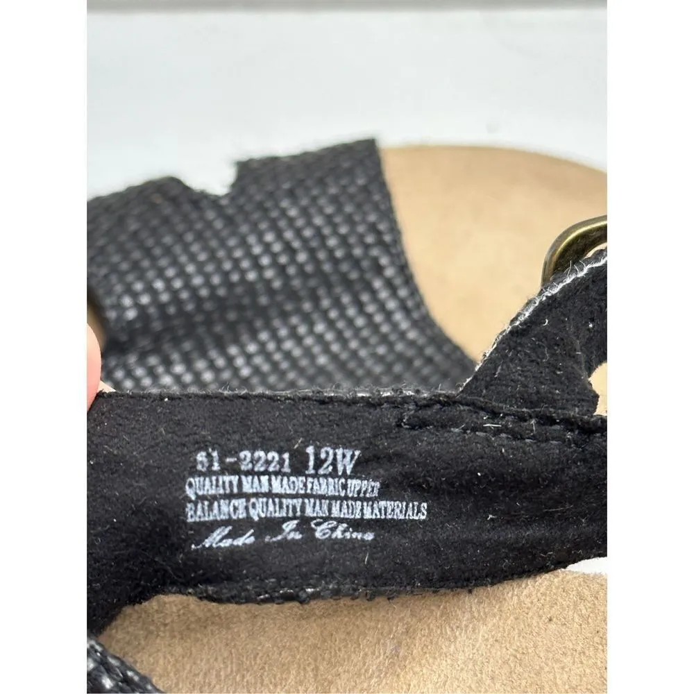 Bella Vita Sandals Womens Size 12 Wide Black Kati Slingback Open Toe - Image 7