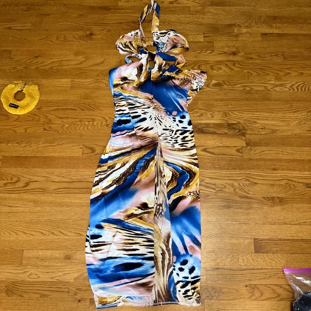 WinWin Multicolor Maxi Dress Medium‎ - Image 4