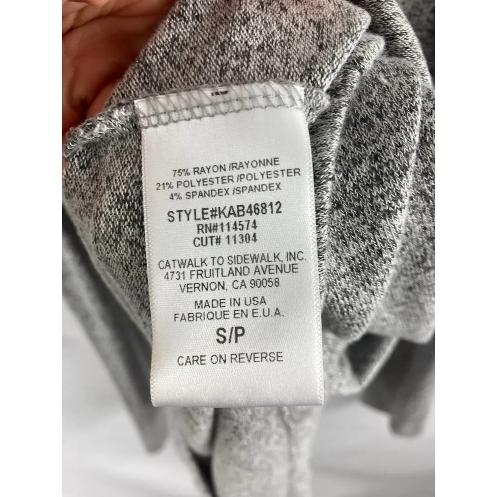 Pleione  Ruffle Cold Shoulder Top S - Image 5