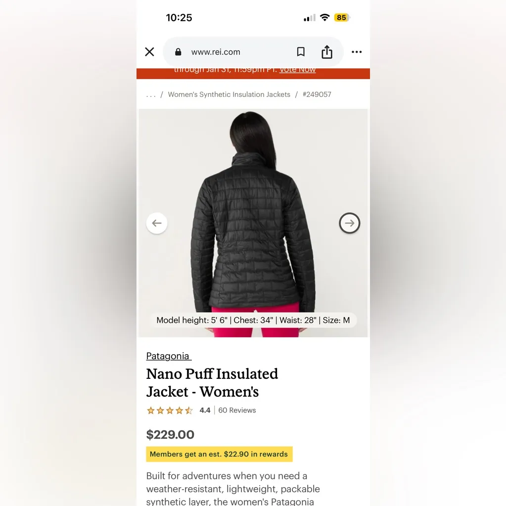 Women's Patagonia Nano Puff Insulated Jacket - Image 6