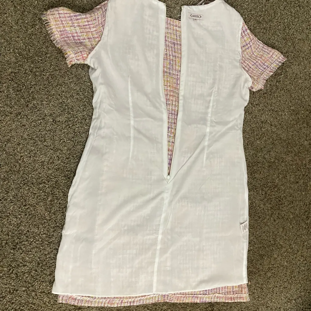 Nanette Lepore Multicolor Tweed Midi Dress - Image 11