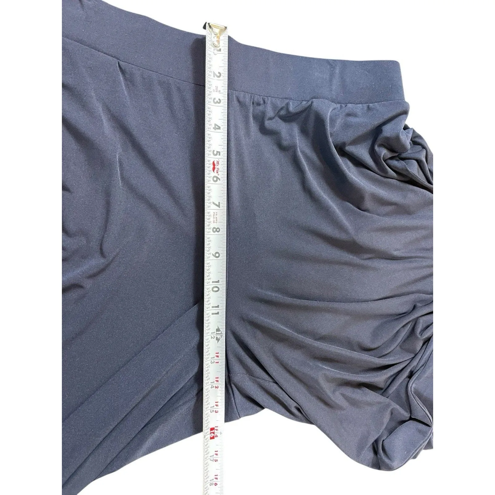 Lane Bryant Knit Kit Collection Wide Leg Pants Size 14/16 Navy Blue Flex NWT - Image 13