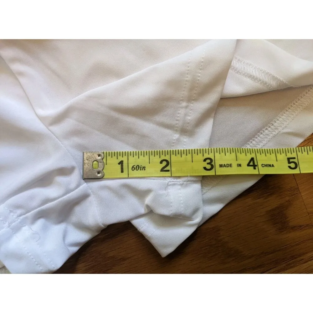 Lija Mini Skort Women Sz 6 Ombre Leopard Print Moisture Wick Golf Performance Yellow - Image 10