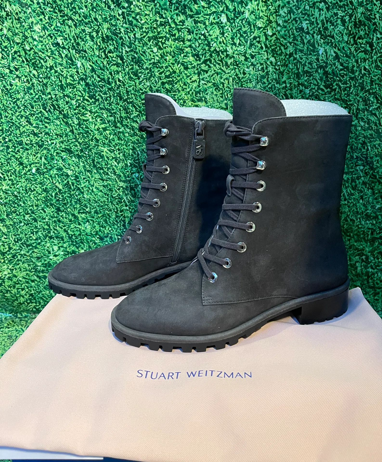 Stuart Weitzman Laine Combats Boots - Image 2