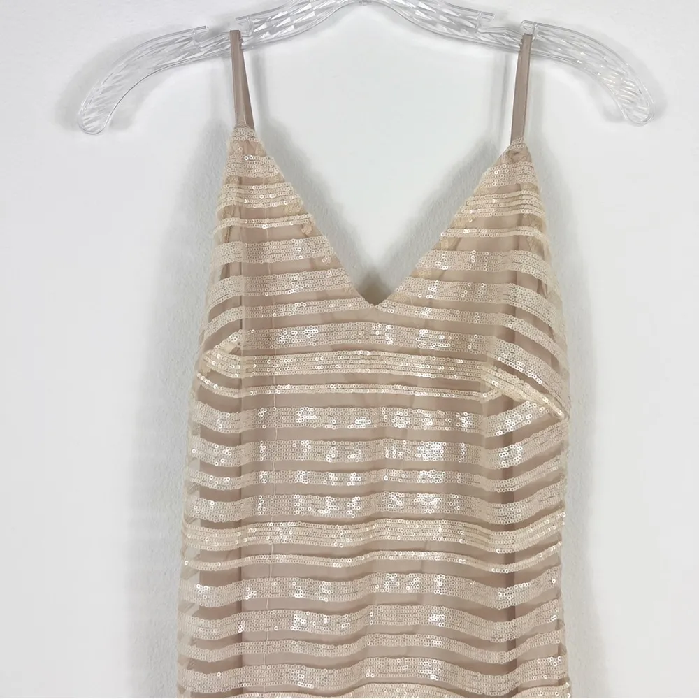 NWT NEW The Jetset Diaries TJD Power of Love Mini Dress Nude Medium M - Image 4