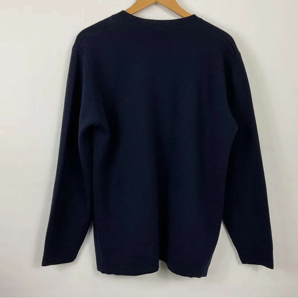 Vintage‎ Fiore Degli Sportivi Cardigan Sweater Blue Size undefined - Image 4