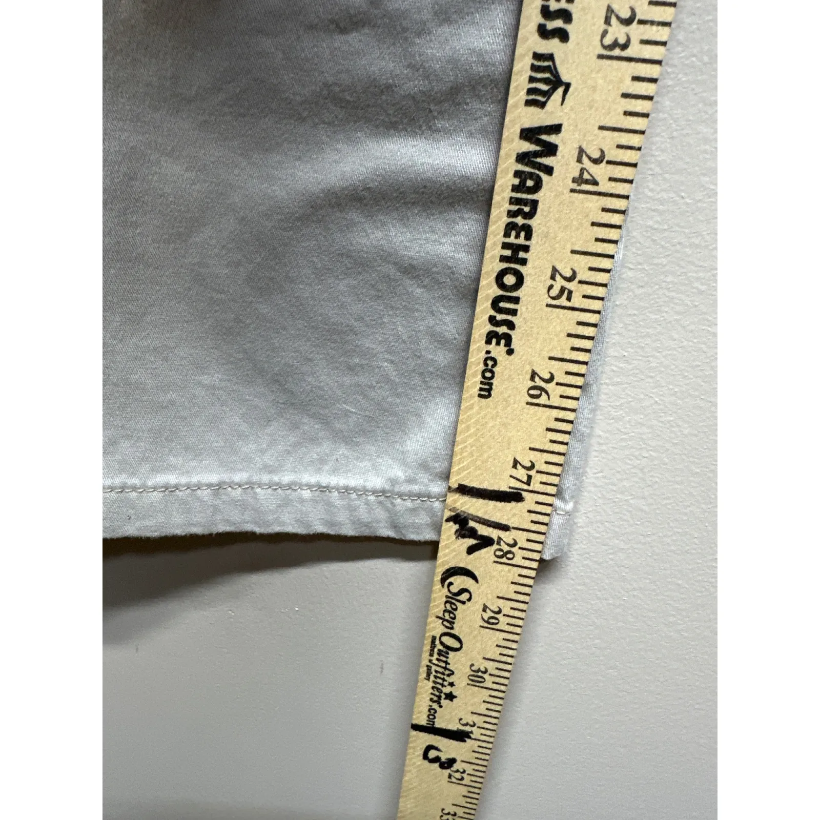 Gloria Vanderbilt Womens Petite 10P Beige Utility Cropped Pants - Image 4