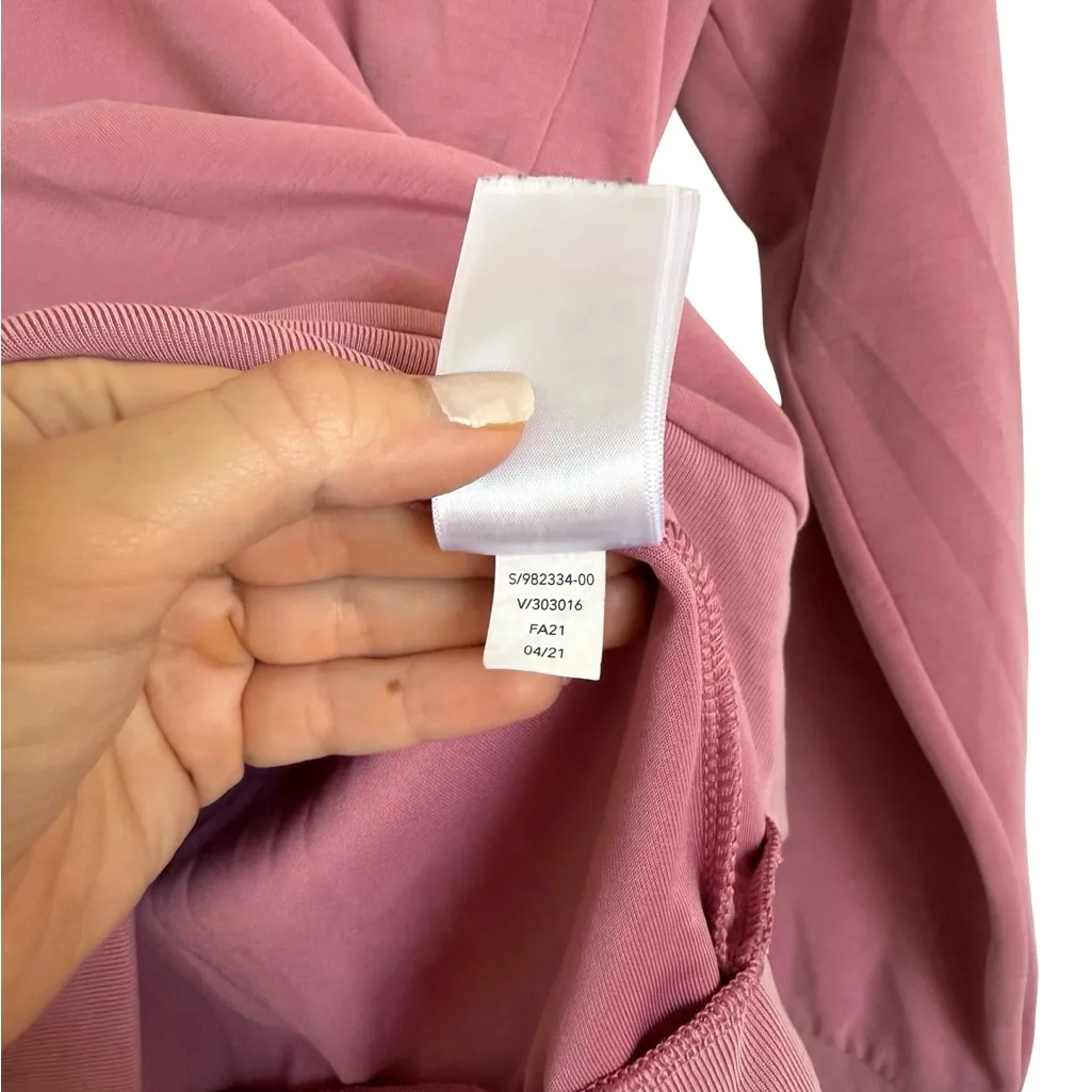 Athleta Ultra Soft Pink Mauve Pullover Crew Neck Sweater Long Sleeve Small S - Image 4