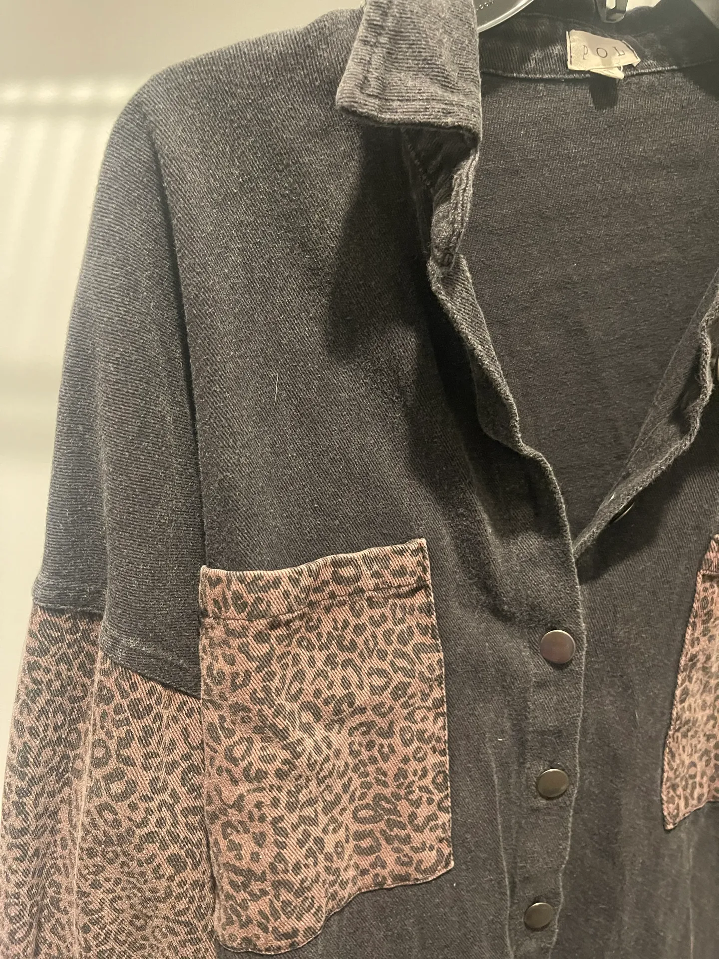 POL Black Leopard Jacket - Image 4