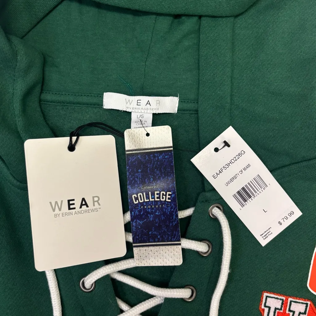 WEAR by Erin Andrews Miami Hurricanes Lace - Image 3