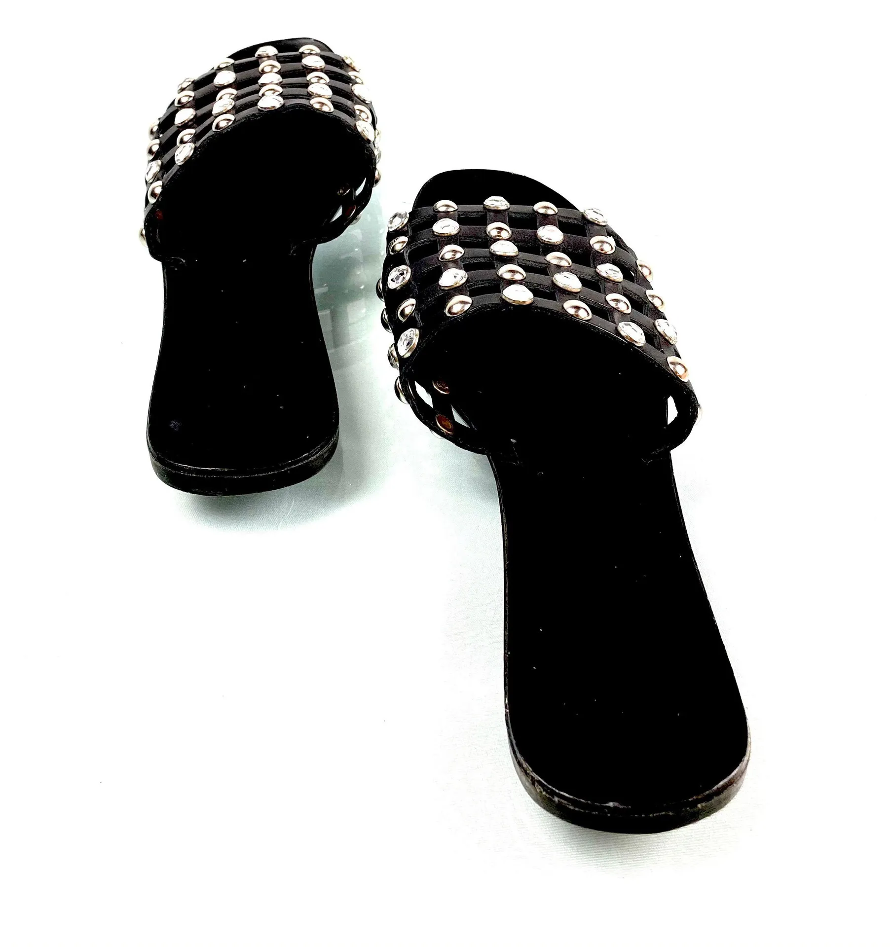 Rhinestone Sandals - Image 9