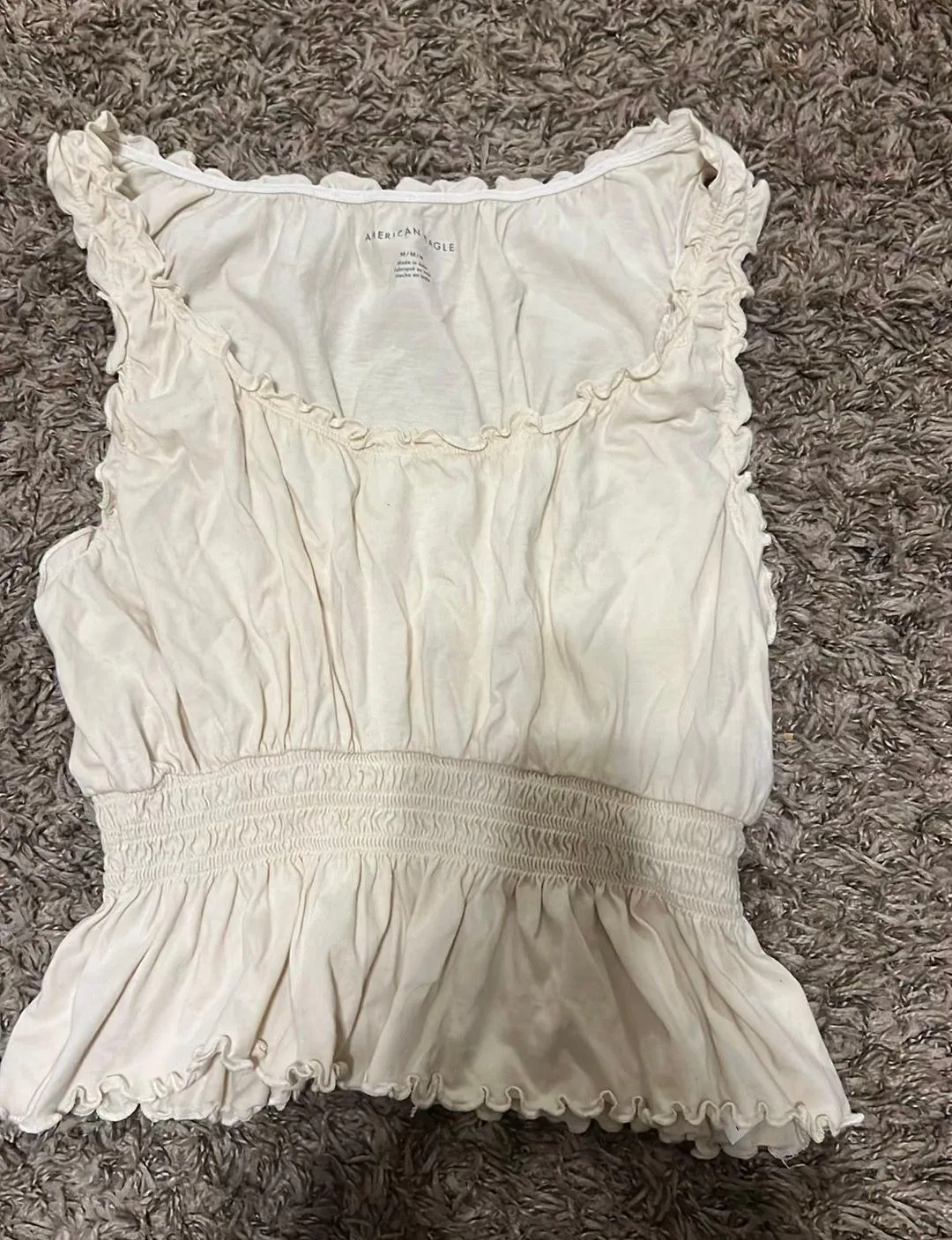 Cream Color Tank Top - Image 2