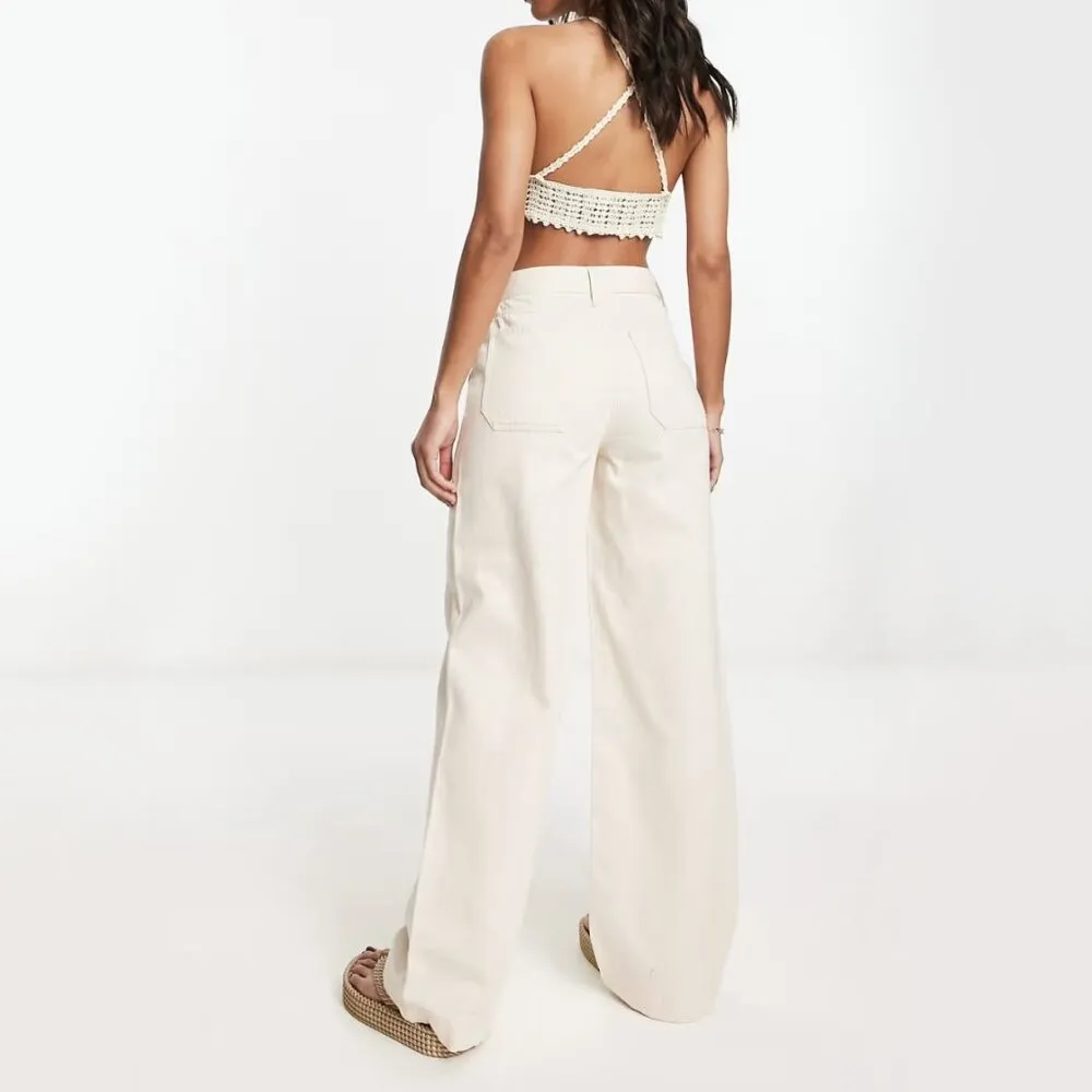 River Island Wide Leg Jeans - Image 3