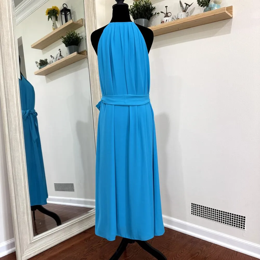 NWOT Antonio Melani Size Small Lucian Blue Sleeveless A-Line Dress Women's - Image 4