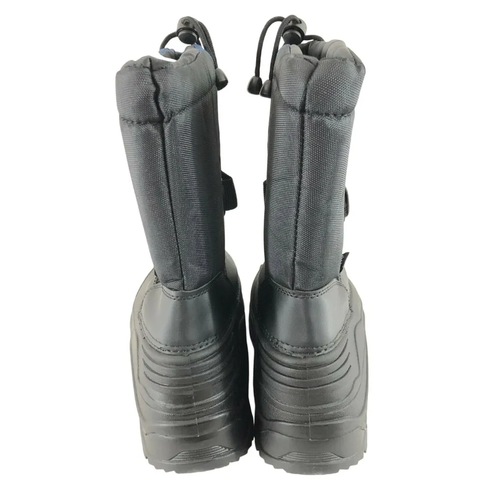 Skadoo Womens Winter Snow Boots Sherpa Lined Navy Blue Black Size 6 - Image 3