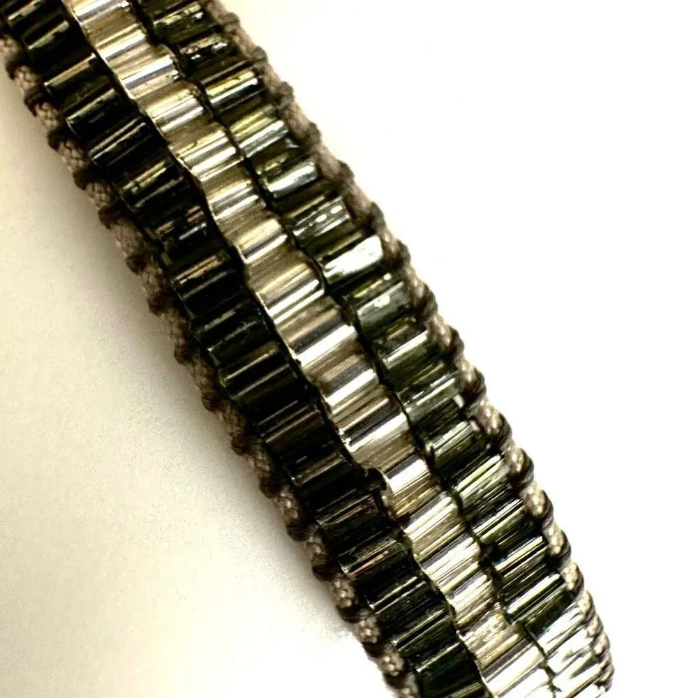 Stella and Dot grey adjustable bracelet - Image 3