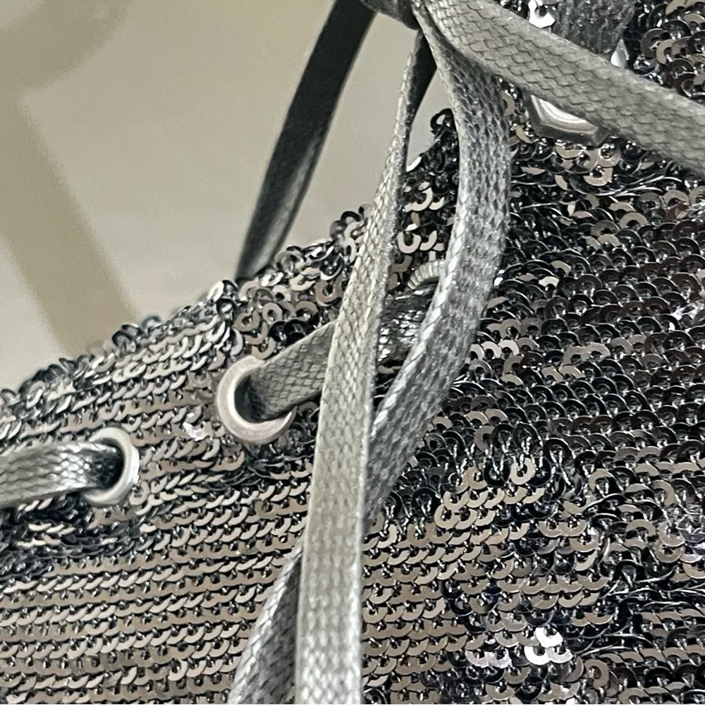 NEW RTA WOMENS COMBATUS BLACK SOCK SEQUIN COMBAT BOOTS SZ 38 8 - Image 10