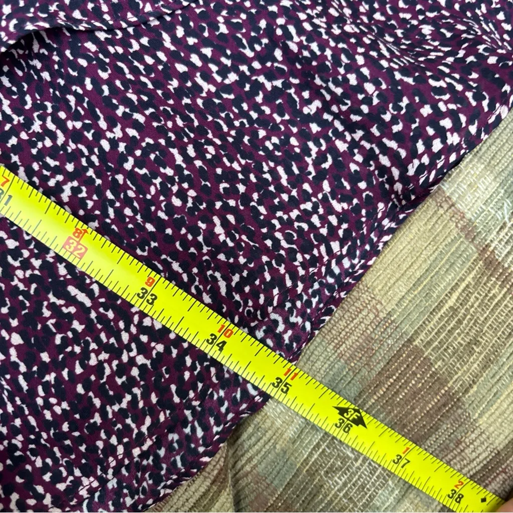 Parker Plum and Pink Patterned Blouse - Image 4