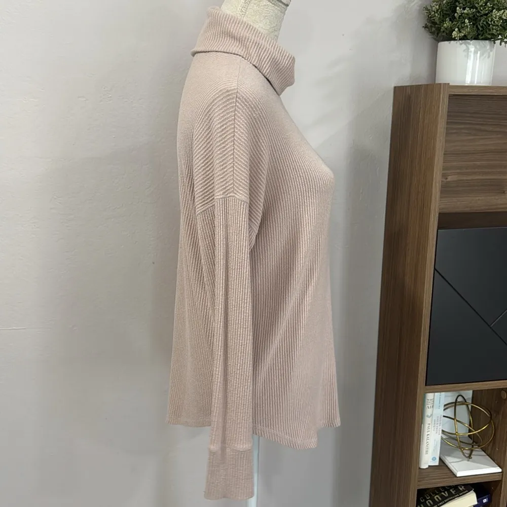 American eagle ribbed long sleeve turtle neck top - Image 2