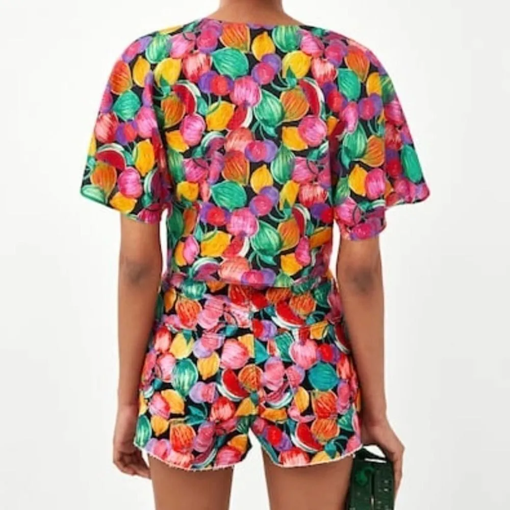 Zara‎ Trafaluc Collection High Rise Shorts 4 - Image 3