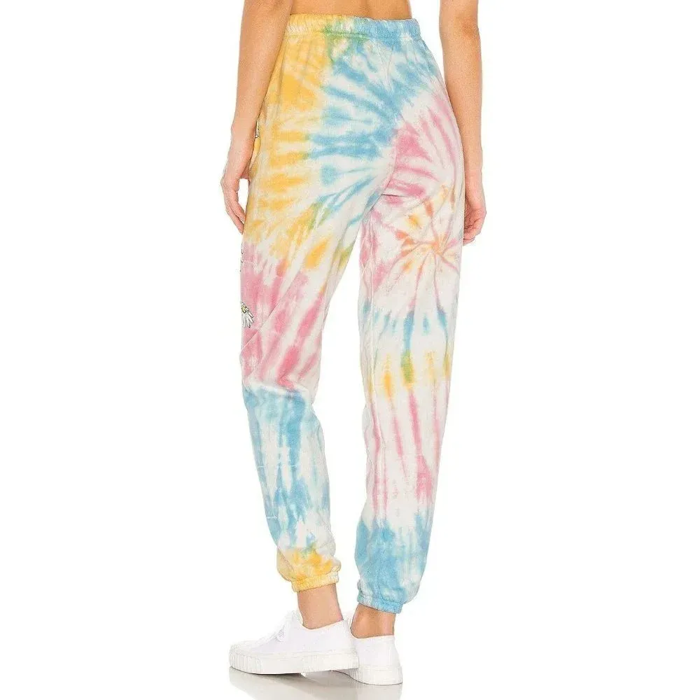By Samii Ryan All I Want Sweatpants in Tie Dye XSmall Womens Joggers Pink Size XS - Image 2