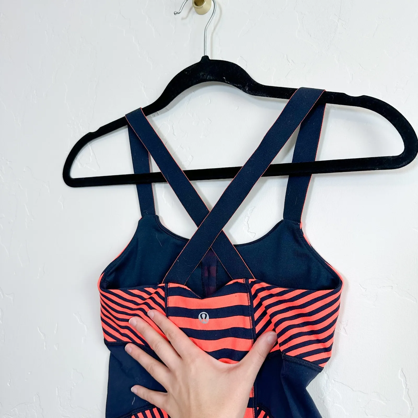 Lululemon | Work It Out Y2K Tank Top in Classic Stripe Light Flare Inkwell - Image 6