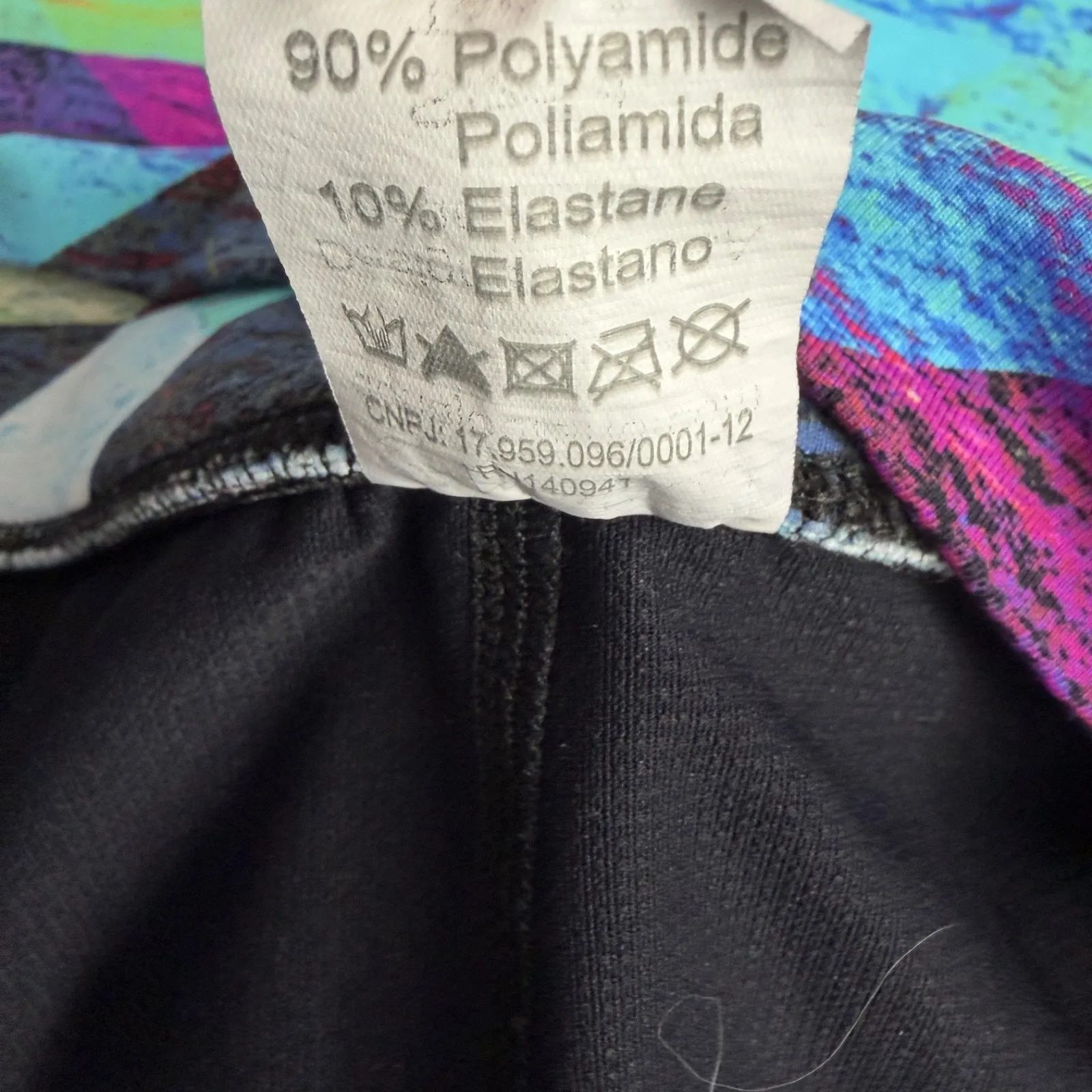 Dona Jo Skirt Womens Size 1 Small Blue Abstract Skort Tennis Pickleball Shorts - Image 10