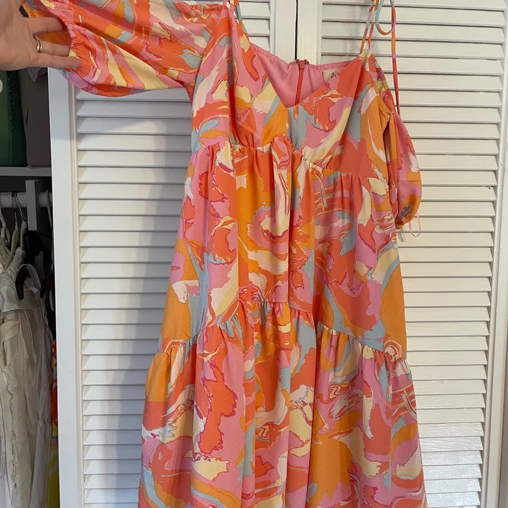 Spring Summer Sundress collection Orange - Image 2