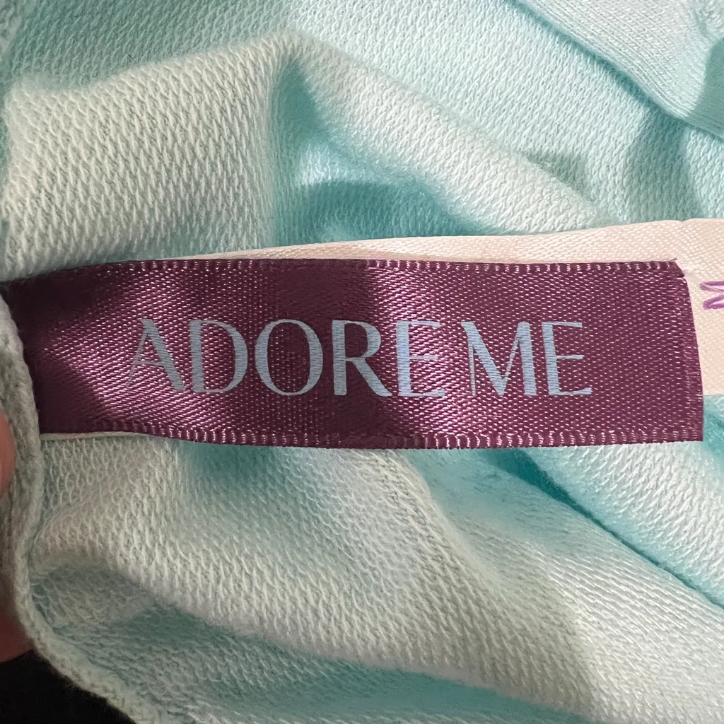 Adore Me Lightweight Comfy Lounge Long Sleeve‎ Hooded Pullover - sz M - Image 5