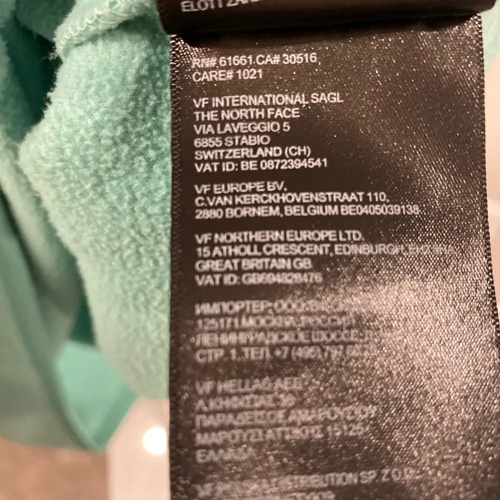 The North Face Fleece Women's TKA Glacier Snap Pullover Wasabi Green & Black - Image 6