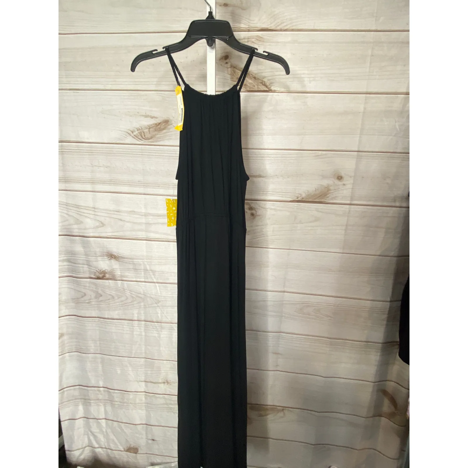 Brand New Rumi + Ryder Women's Large Veronika Halter Style Maxi Dress Black - Image 5