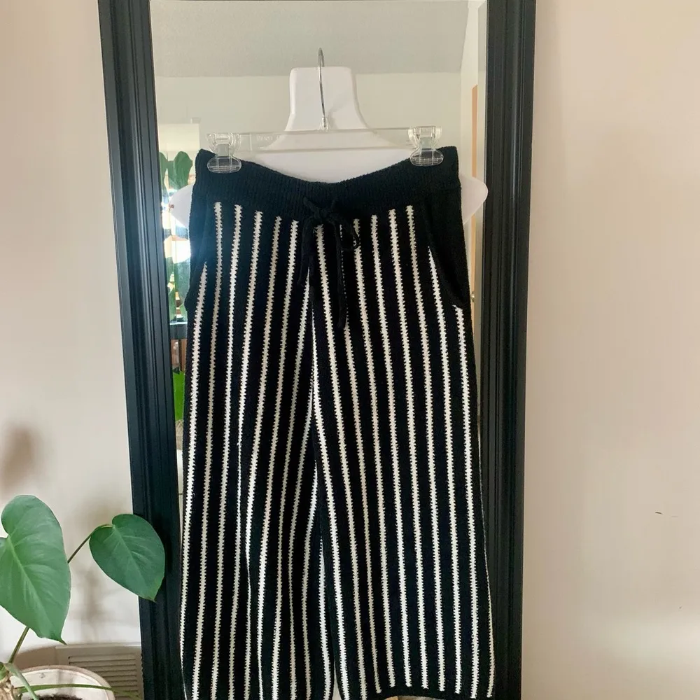 PROMESA Sunday Funday Striped Pocket Sweater Pants - Image 3