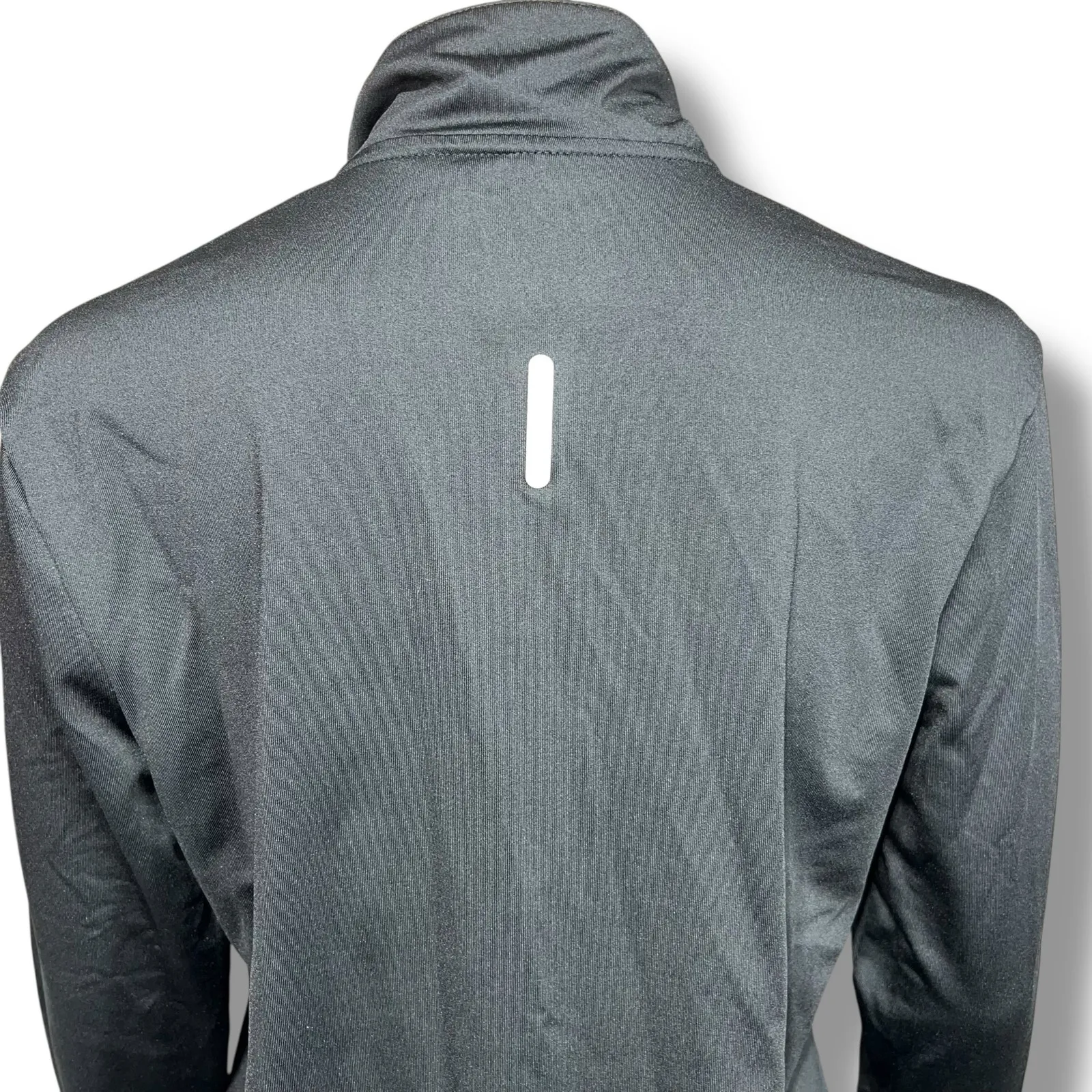 Reebok Womens Athletic Top Shirt Quarter Zip Pullover Long Sleeve Mid Weight Med - Image 4