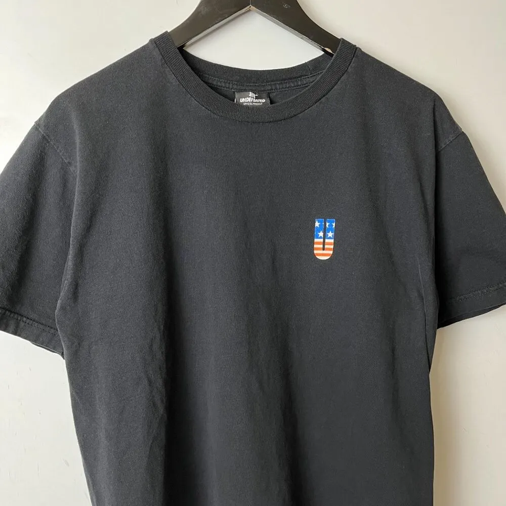 UNDFTD Undefeated T Shirt Vintage Y2K Medium M Black Graphic Tee - Image 5