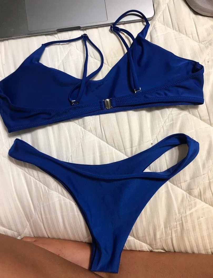 Zaful blue bikini set - Image 2