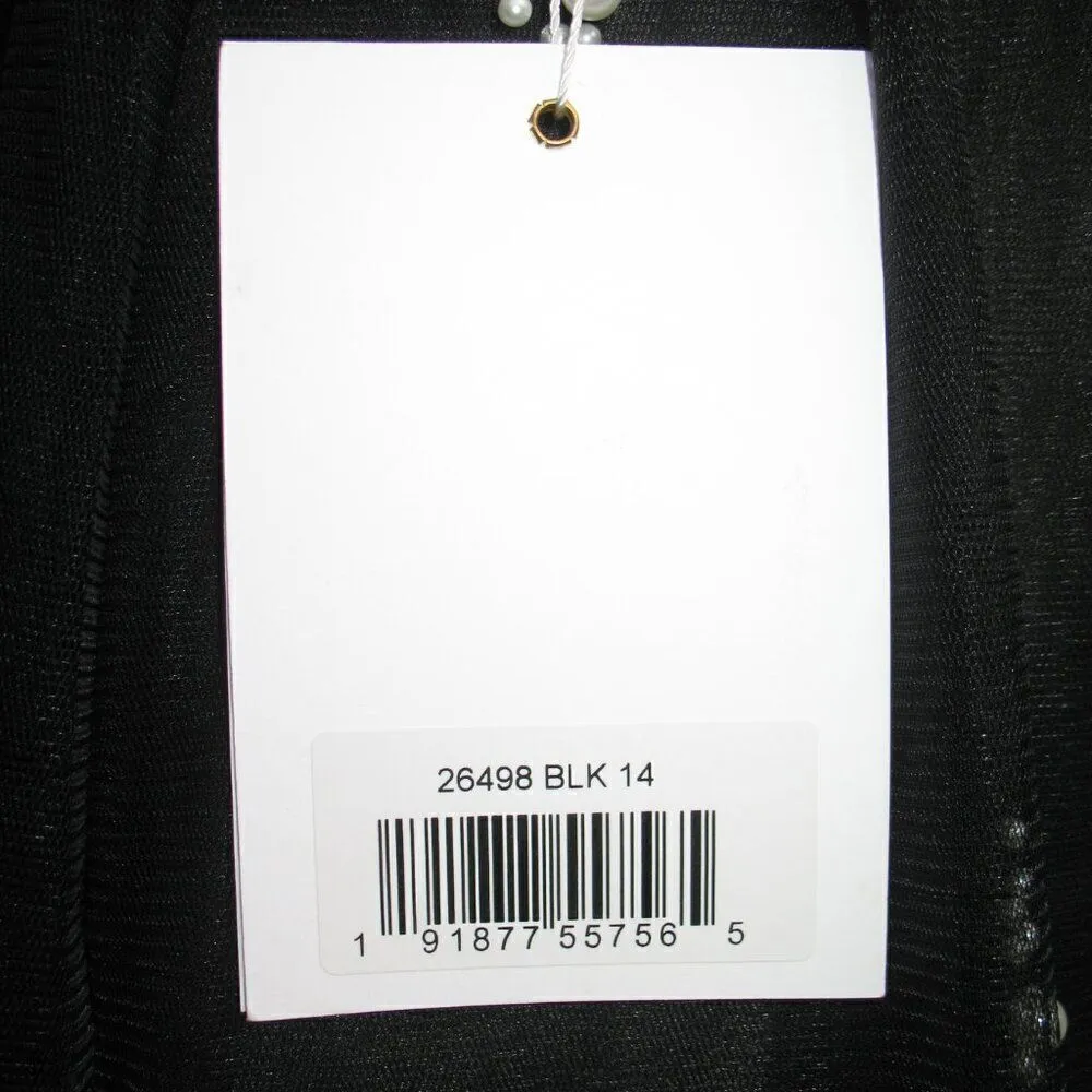 Mac Duggal 26498 Womens OFF THE SHOULDER EMBELLISHED TULLE COCKTAIL DRESS - Image 14