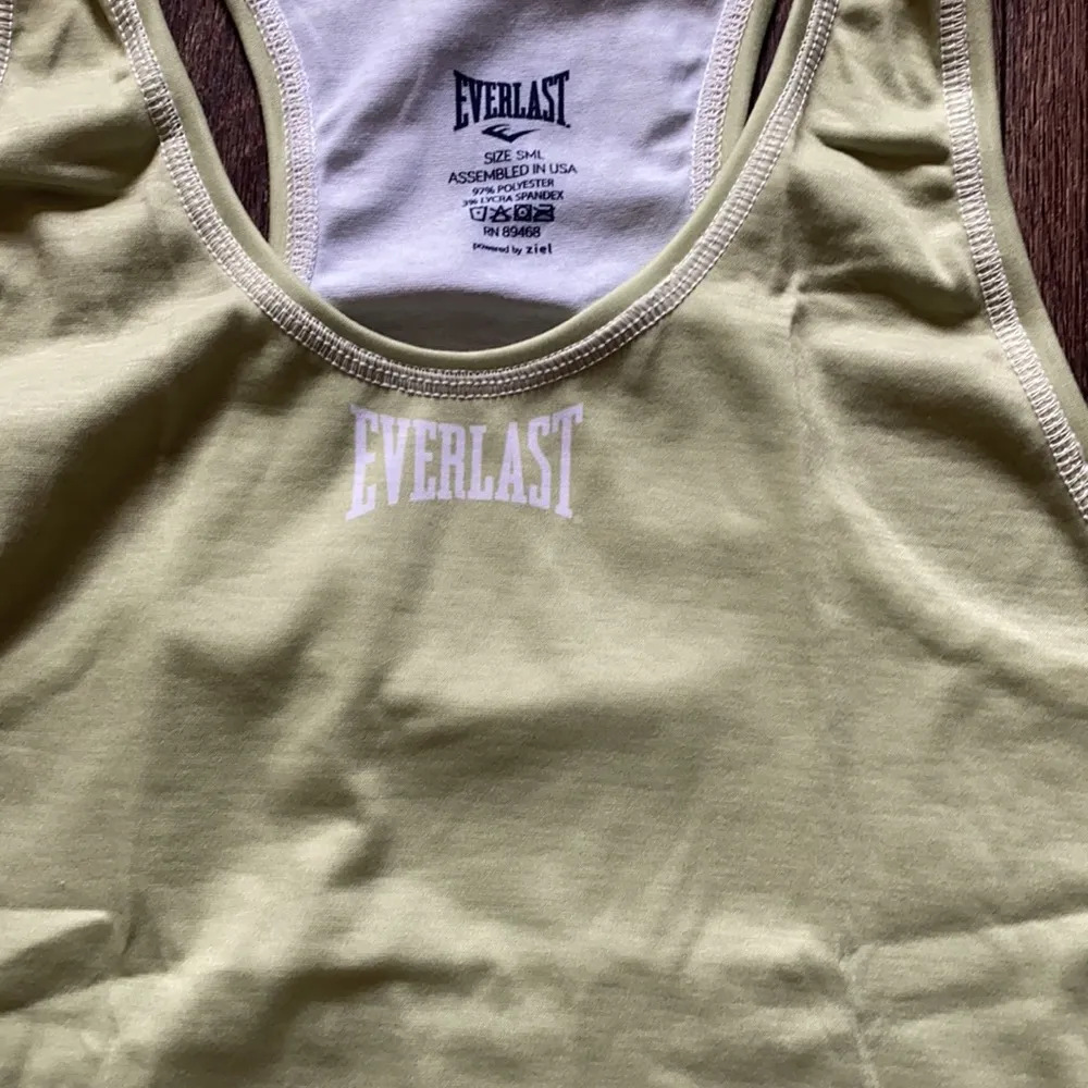 Everlast Tank Top Stripe in Lime Green - Image 2